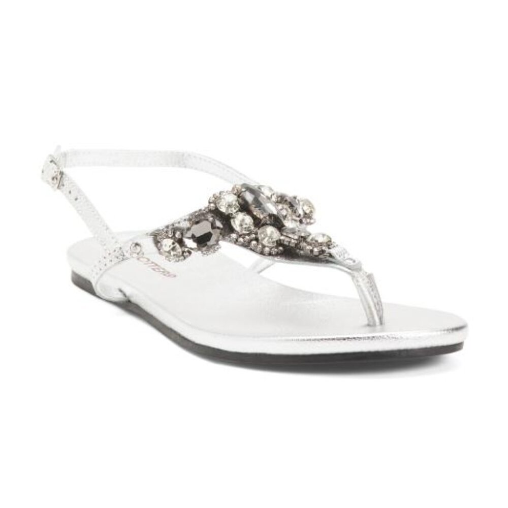 BOTTERO Made In Brazil Leather Flat Sandals